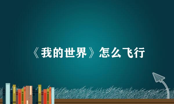 《我的世界》怎么飞行
