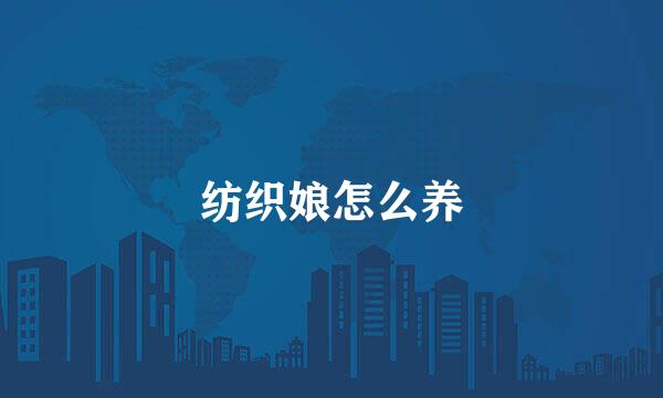 纺织娘怎么养