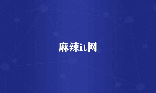 麻辣it网