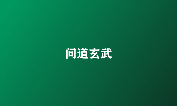 问道玄武